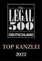 The Legal 500 - Top Kanzlei 2022
